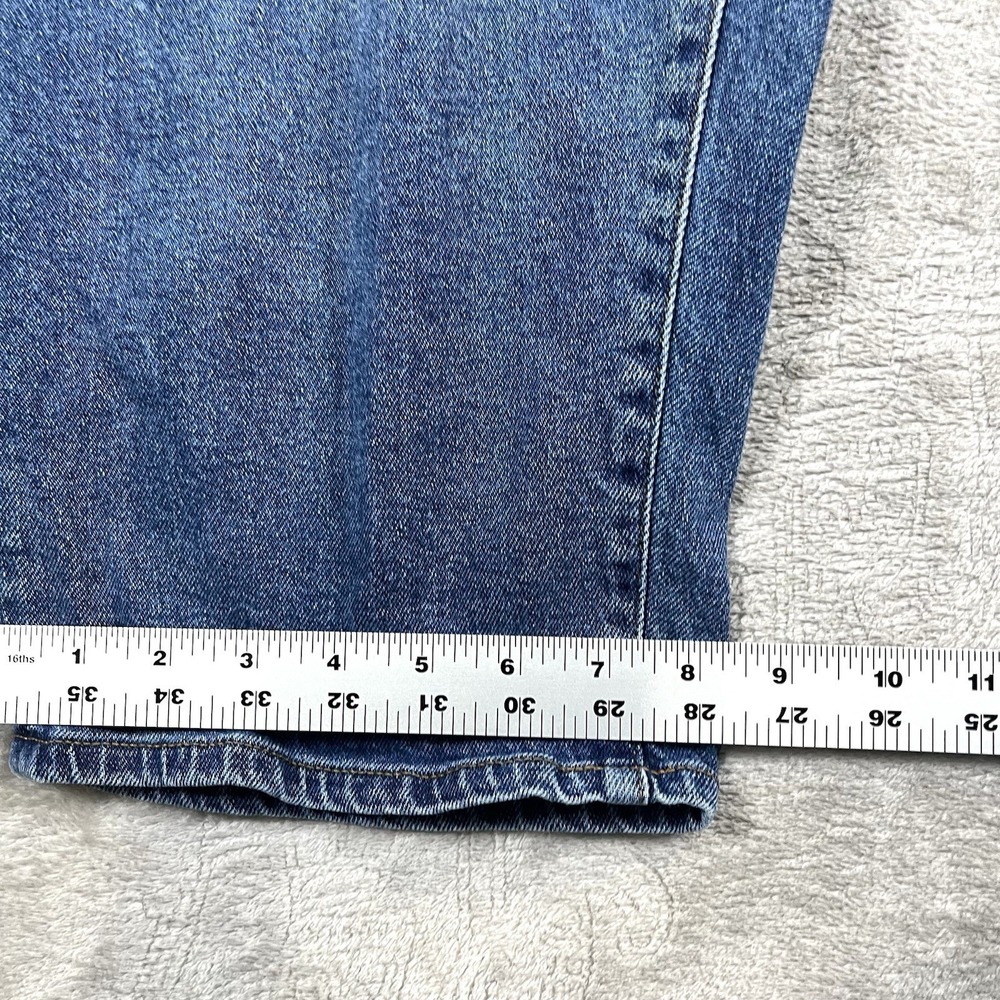 Lane‎ Bryant Mid Rise Boyfriend Capri Jeans Size 18 Medium Dark Blue Jeans - Picture 4 of 8